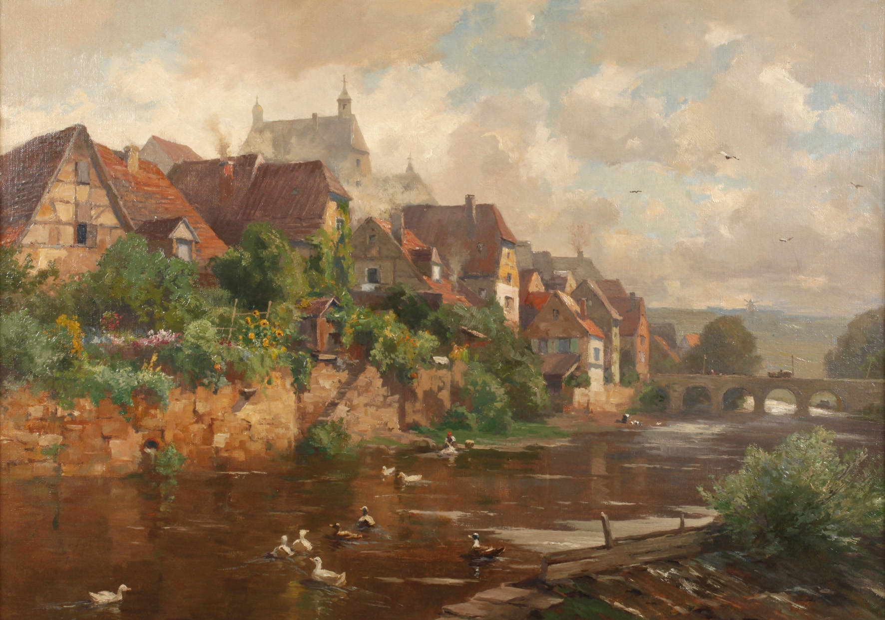 Adolf Thamm, Ansicht Besigheim am Neckar