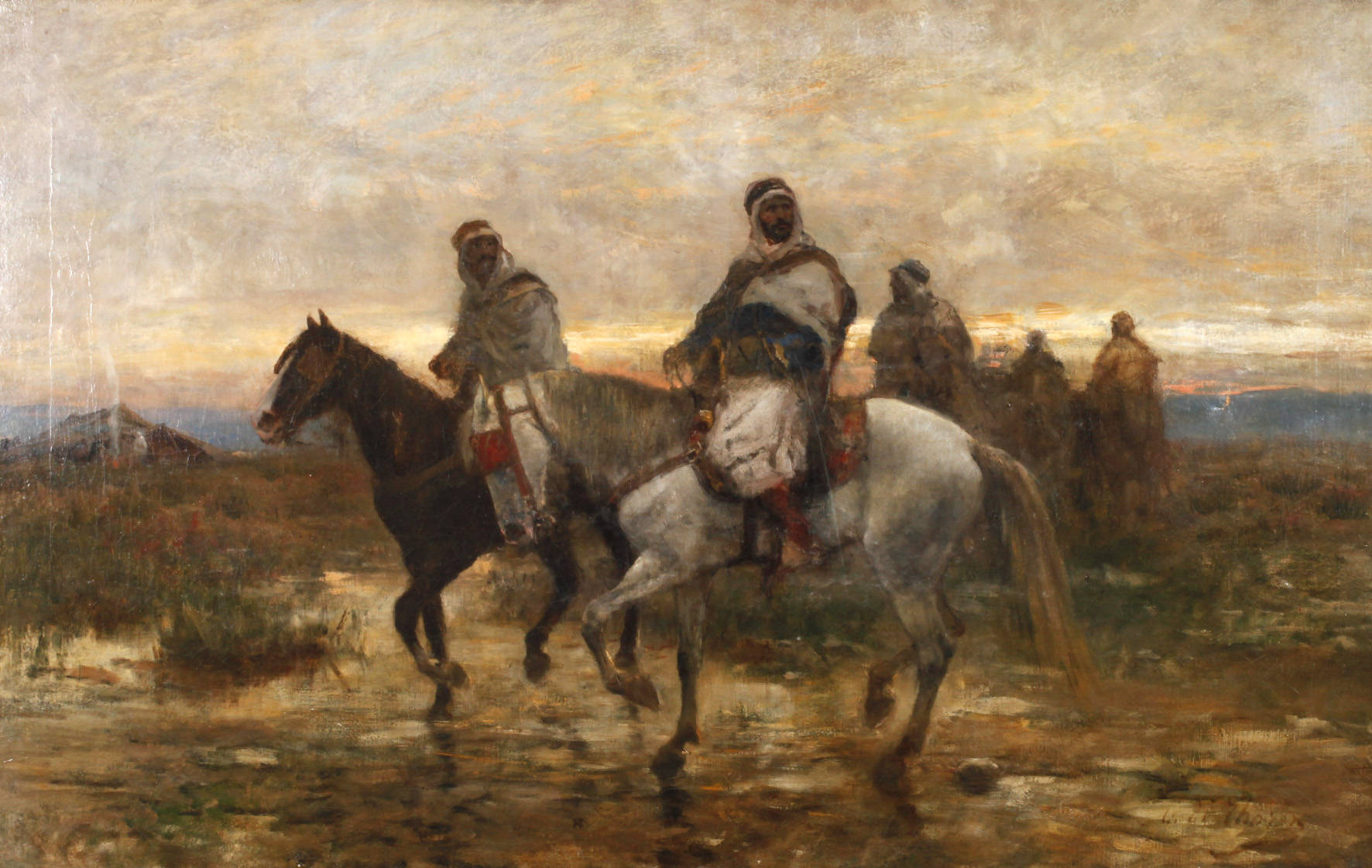 Otto von Thoren, Orientalische Reiterszene