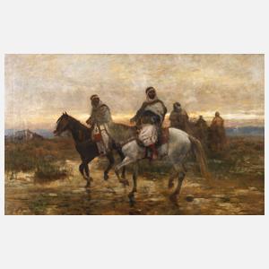 Otto von Thoren, Orientalische Reiterszene