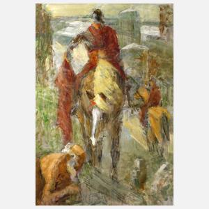 Der heilige Martin teilt seinen Mantel