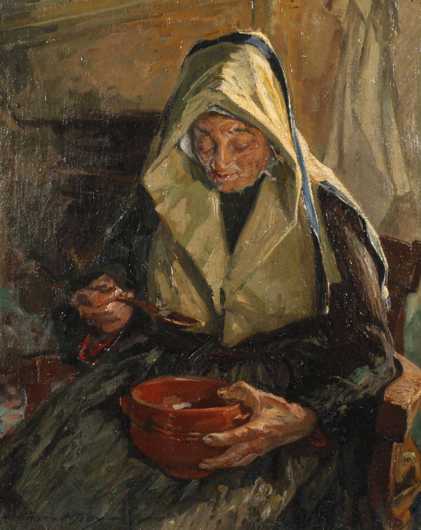 Arthur Midy, Die Suppenesserin