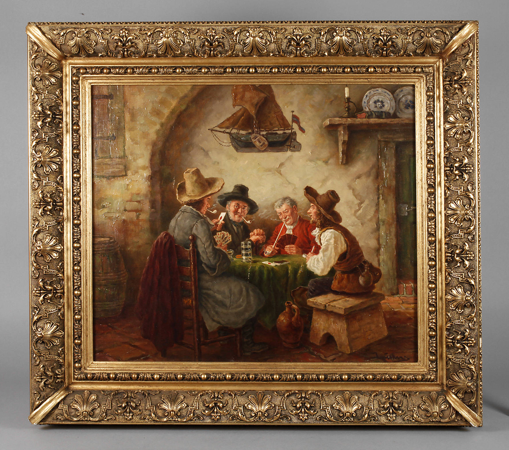 Holländische Kartenspieler