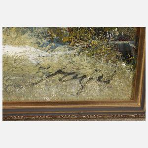 Rahnavard Madjid, ”Im Gartencafe”