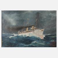 Walter Ahlswede, Schiffsbild ”SMS Hohenzollern”111
