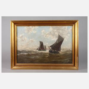 Erwin Günther, Boote auf bewegter See