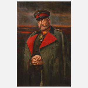 B. Soldin, Portrait Paul von Hindenburg