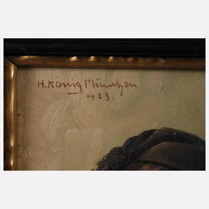 Hein König, Die Neuigkeit aus der Zeitung