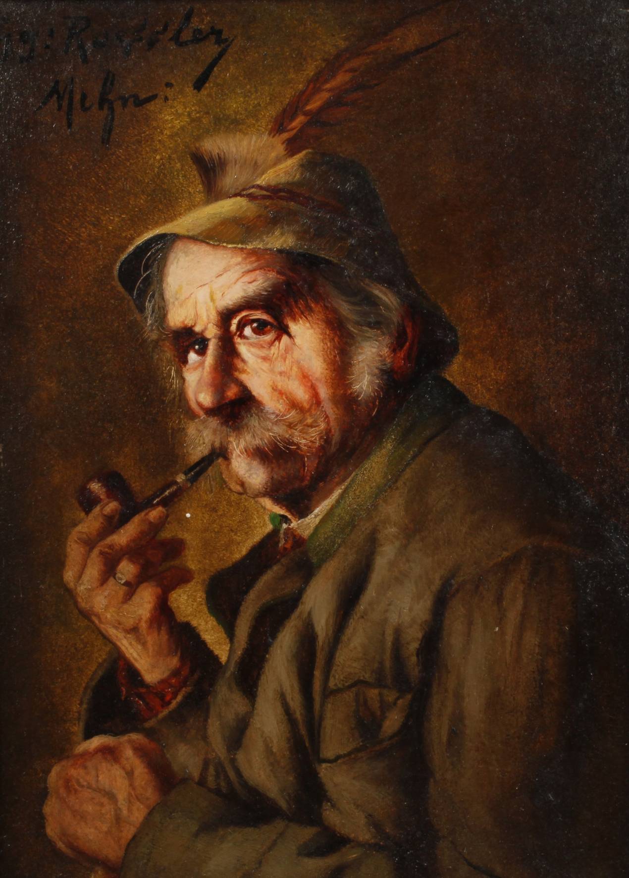 Georg Roessler, Bauernportrait
