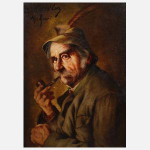 Georg Roessler, Bauernportrait