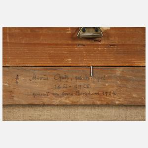 Dora Bernhard, Bildnis Maria Opitz