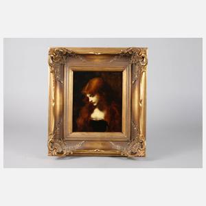 Jean Jacques Henner, Damenportrait