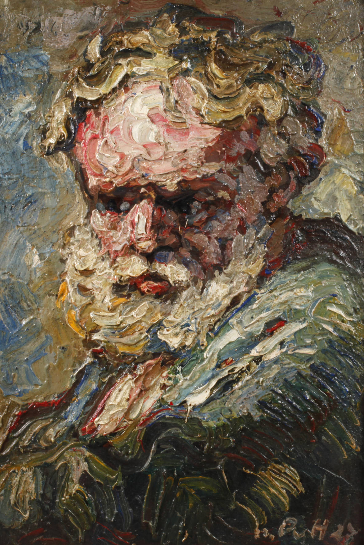 Portrait eines Bärtigen