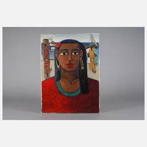 Balinesisches Mädchenportrait