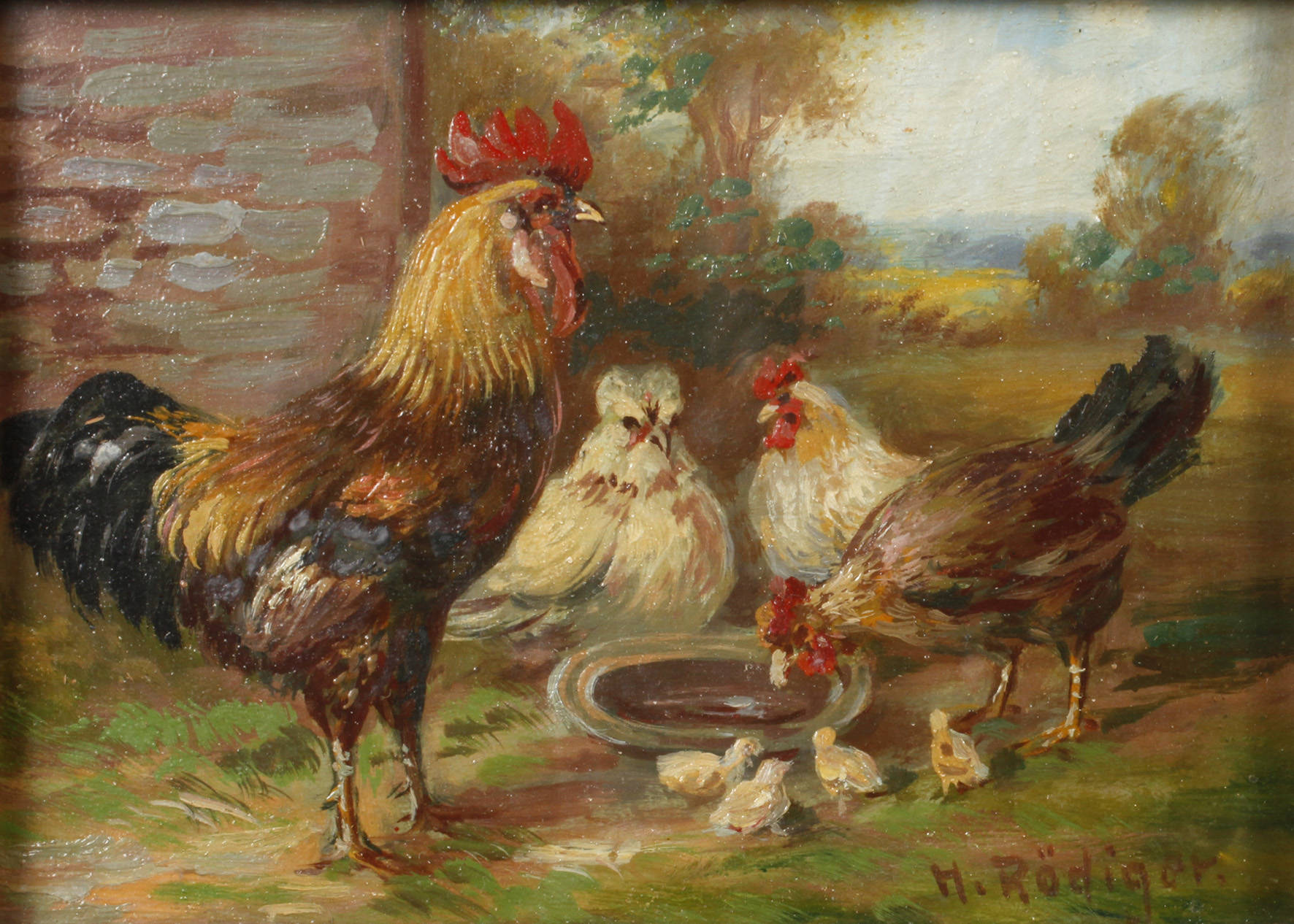 H. Rödiger, Hühnerhof