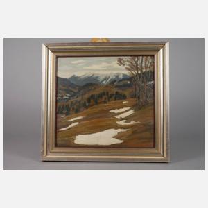 Richard Albitz, ”Letzter Schnee”