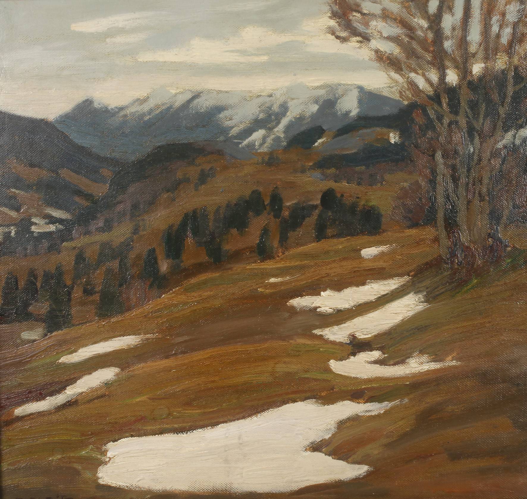 Richard Albitz, ”Letzter Schnee”