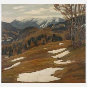 Richard Albitz, ”Letzter Schnee”