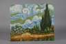 ”Weizenfeld mit Zypressen” nach Vincent van Gogh