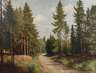 Ernst Frommhold, Sommerlicher Waldweg