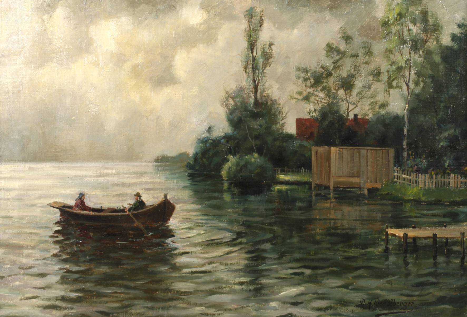 Wenzel Hermann Wendlberger, Bootspartie