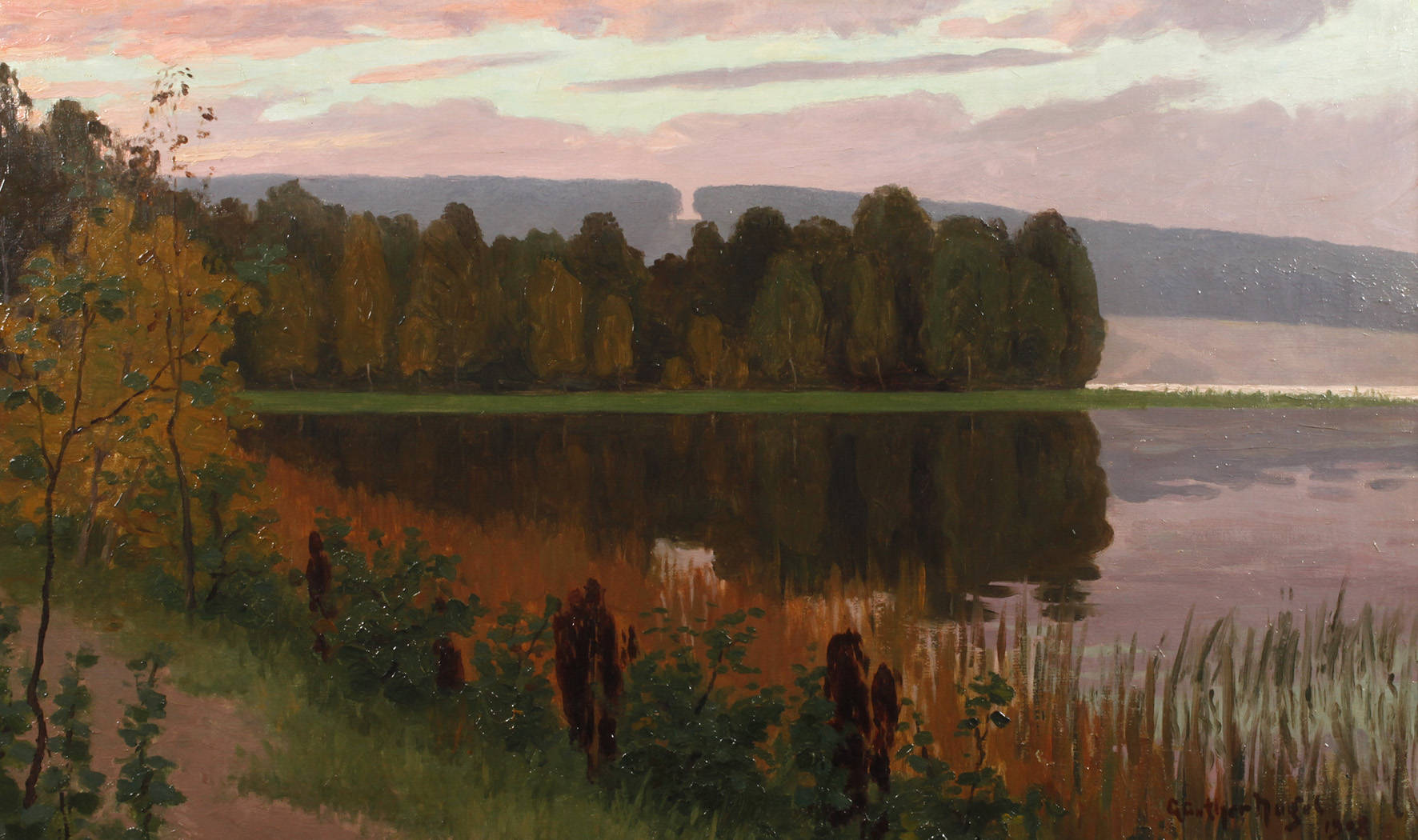 Günther Nagel, Abend am See