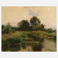 Edmond Marie Petitjean, Sommerliche Teichlandschaft111
