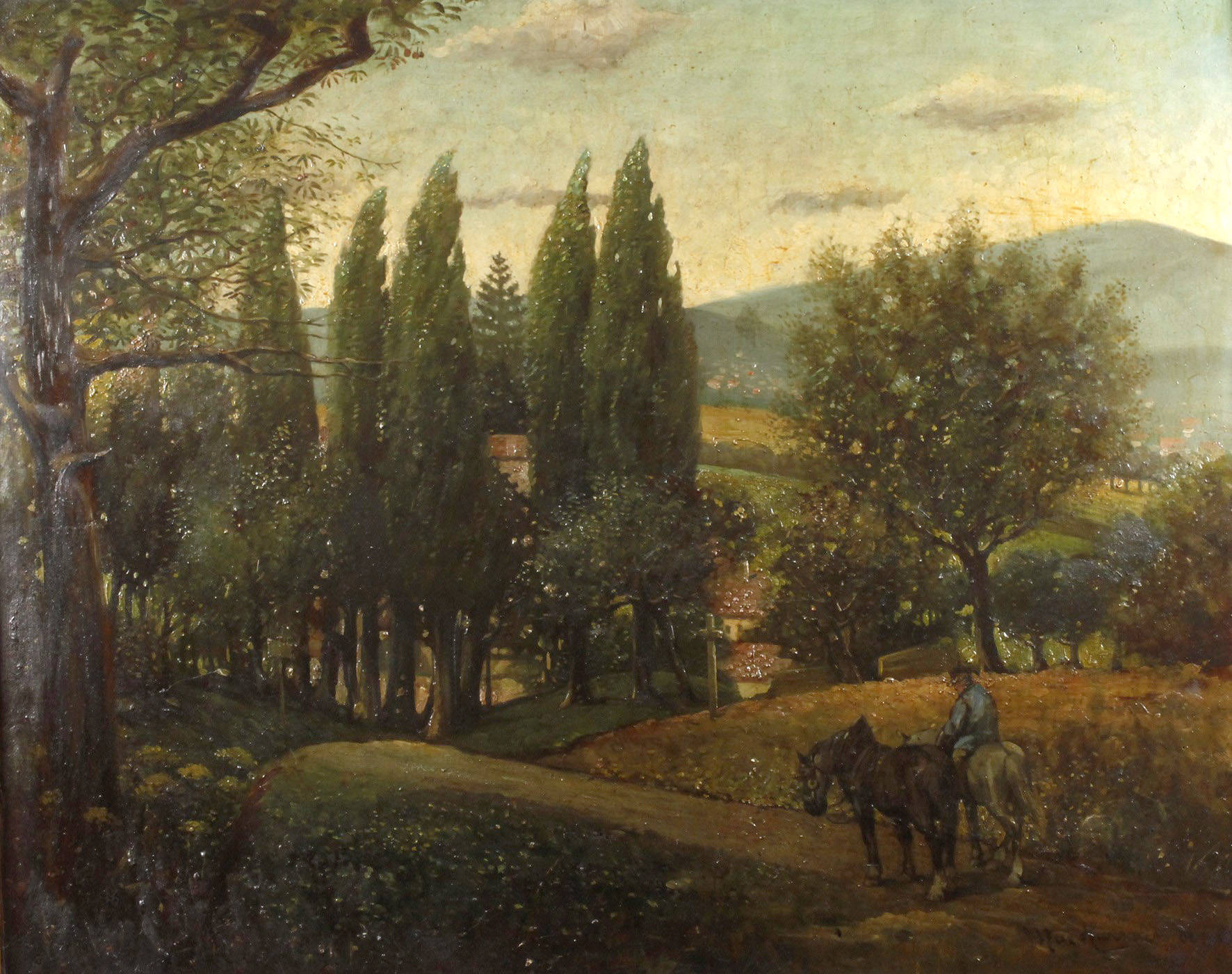 Max Harrach, ”Taunuslandschaft”