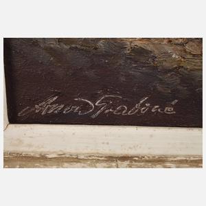 Prof. Georg Arnold-Graboné, Alpine Hochgebirgslandschaft