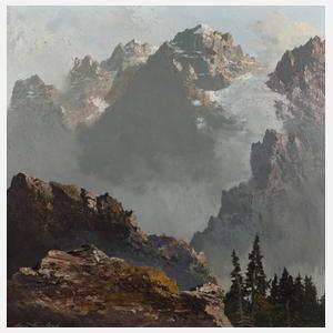 Prof. Georg Arnold-Graboné, Alpine Hochgebirgslandschaft