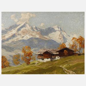 Hans Maurus, ”Geschwantnerbauer mit Wetterstein”