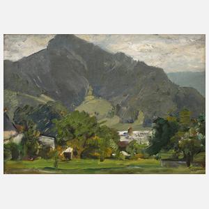Viktor Weichart, ”Der Geigerstein bei Lenggries”