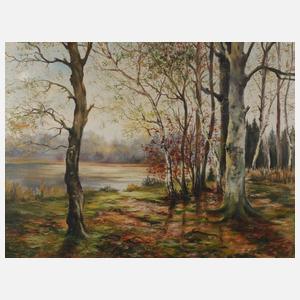 H. Hartig, Herbst am See