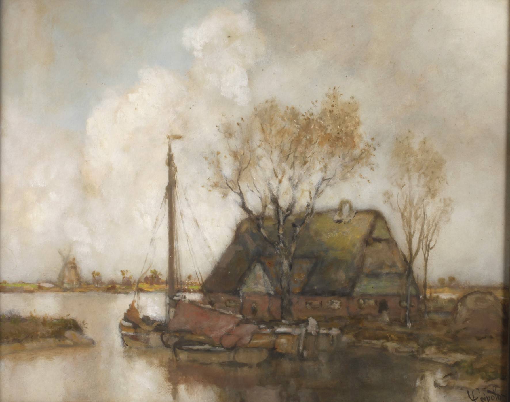 Prof. Karl Leipold, ”Einsames Gehöft”