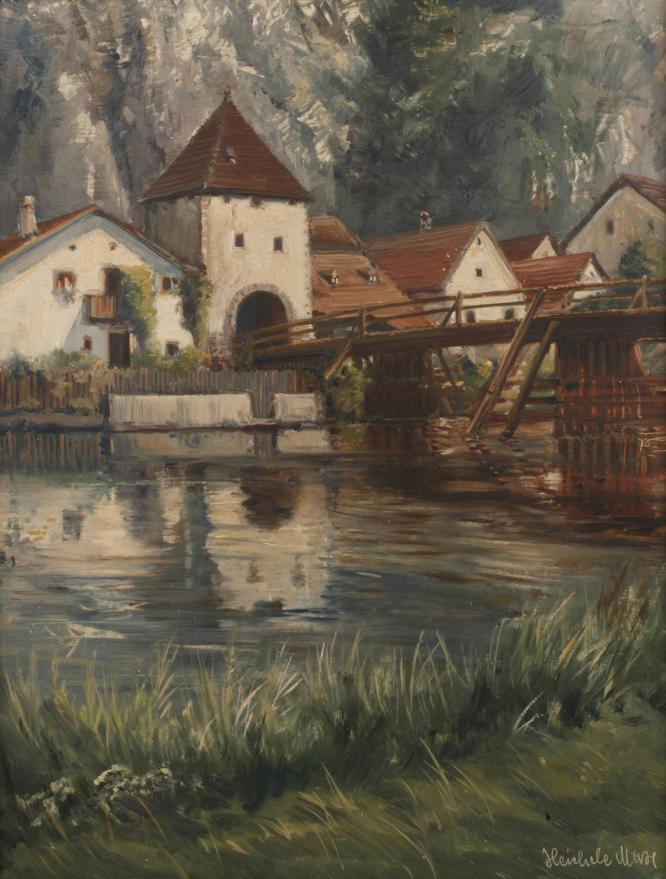 Max Heichele, Kleinstadtansicht