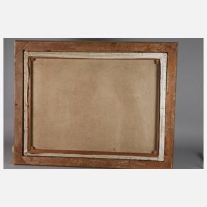 Paul Ricken, Stadtansicht ”Olevano” nach Alexander Kanoldt