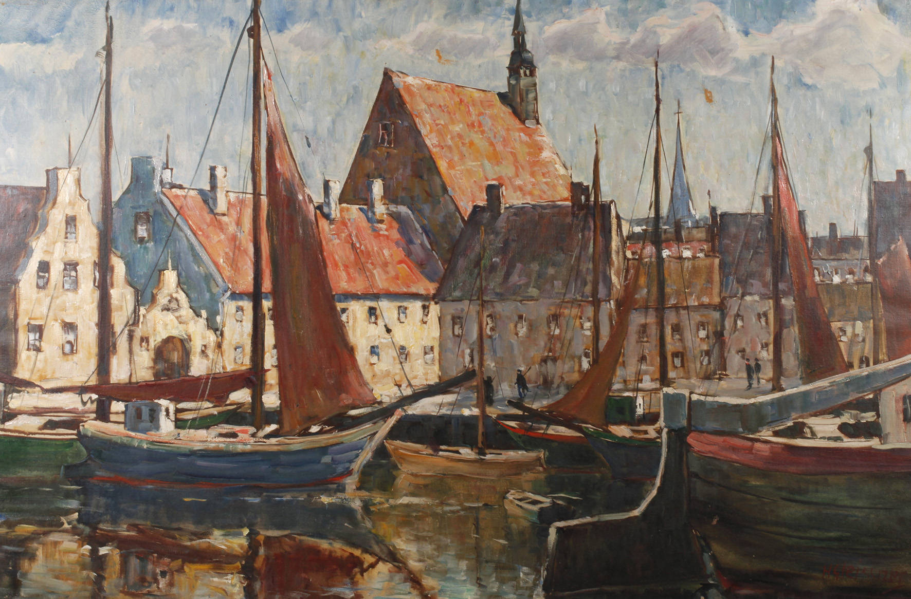 Hans Gleissner, Alter Hafen
