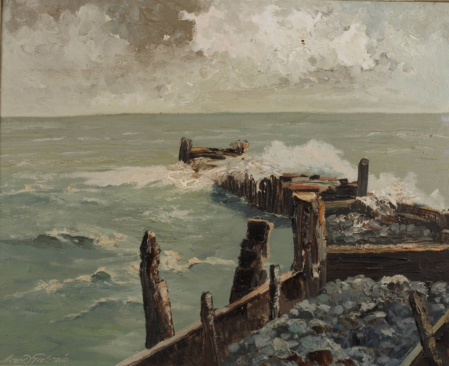 Prof. Georg Arnold-Graboné, An der Mole