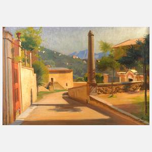 Knud Sinding, Landschaft bei Amalfi