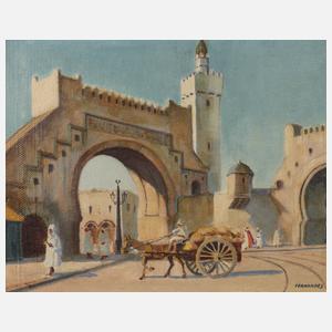 Fernandes, Orientalische Straßenszene