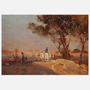 Karawane in der Savanne