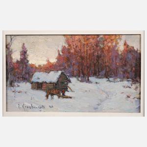 Anatoly Iwanowitsch Kojewnikow, ”Winterabend”