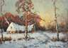 Anatoly Iwanowitsch Kojewnikow, Kate in Winterlandschaft