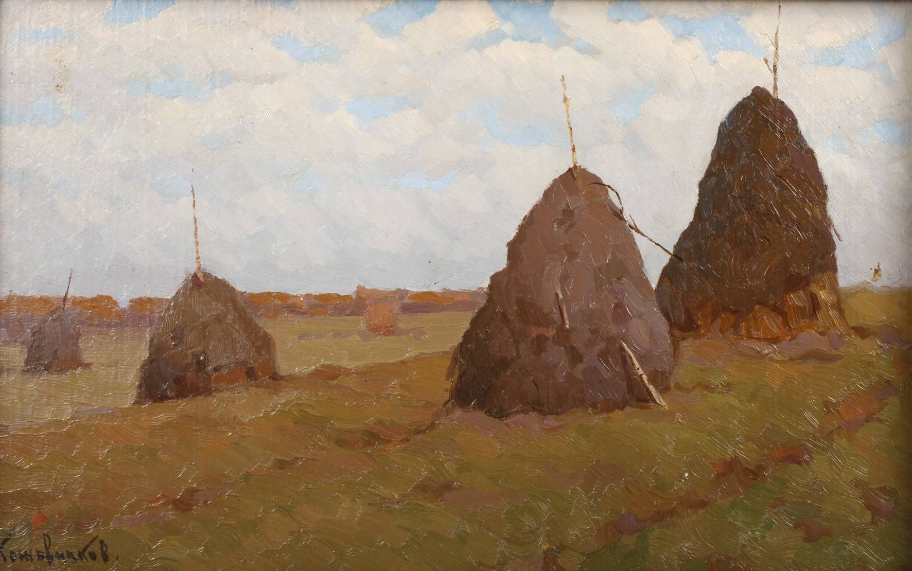 Anatoly Iwanowitsch Kojewnikow, ”Heuschober”