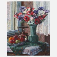 Gertrud Heinrich, Kronen-Anemonen am Fenster111