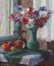 Gertrud Heinrich, Kronen-Anemonen am Fenster