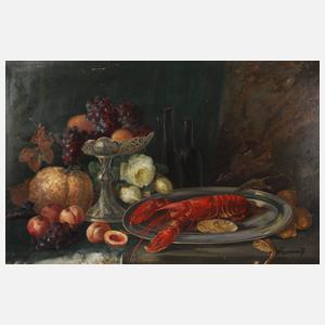 Clara Hoppenrath, Stillleben mit Hummer