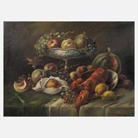 Hans Tiel, Tafelstillleben mit Hummer111