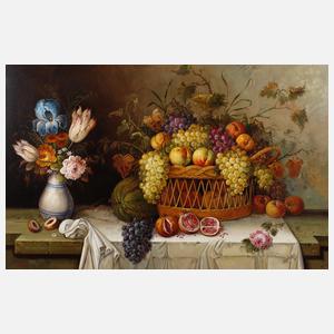 Jeannine Albert, attr., Früchtestillleben