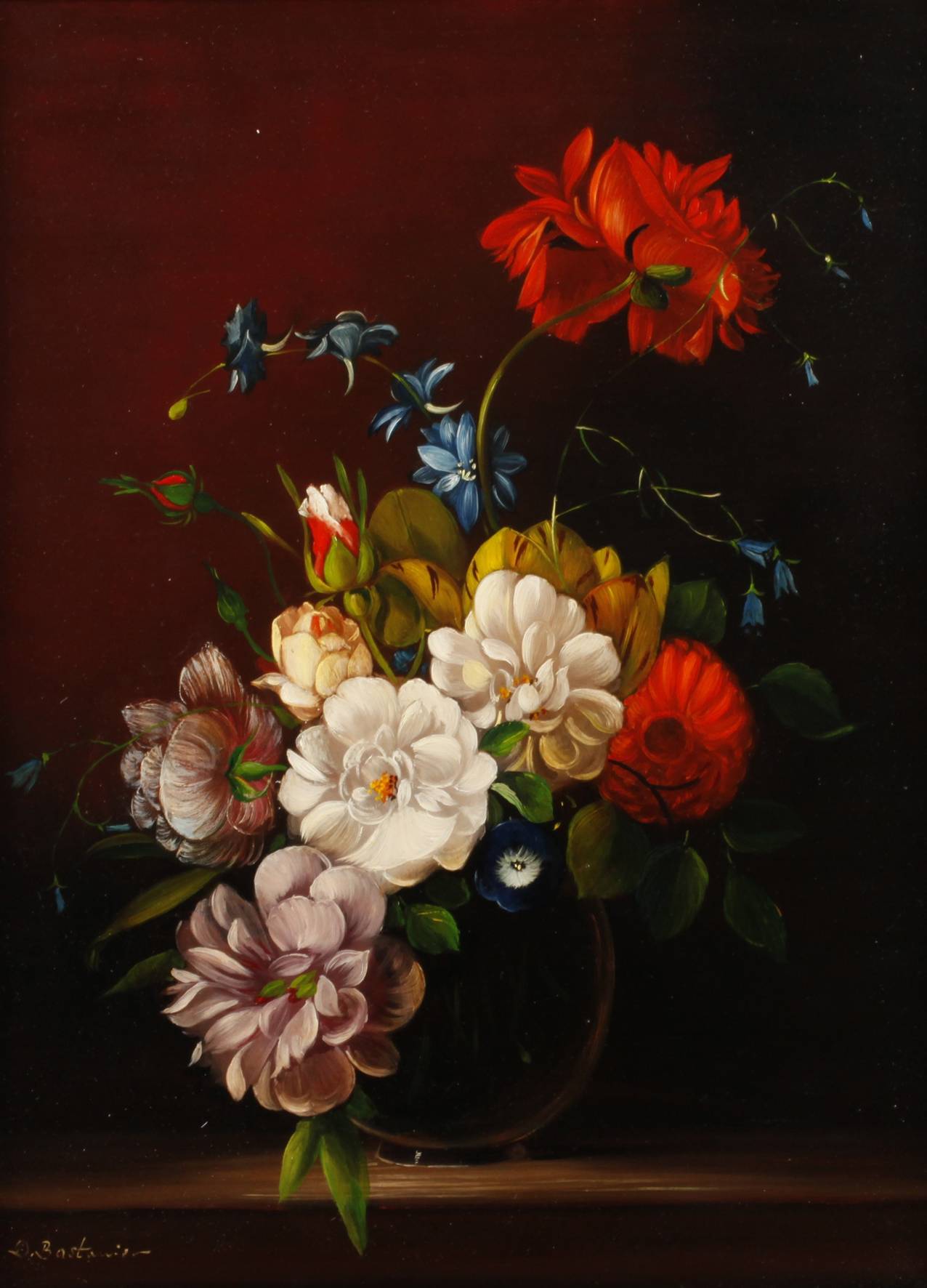 Dorothea Bastanier, Blumenstillleben
