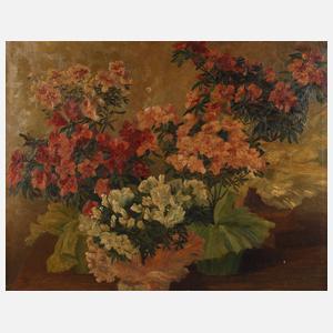 Blumenstillleben mit Azaleen
